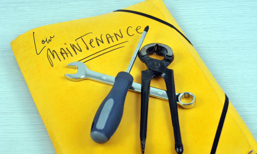 Low Maintenance, High Usability